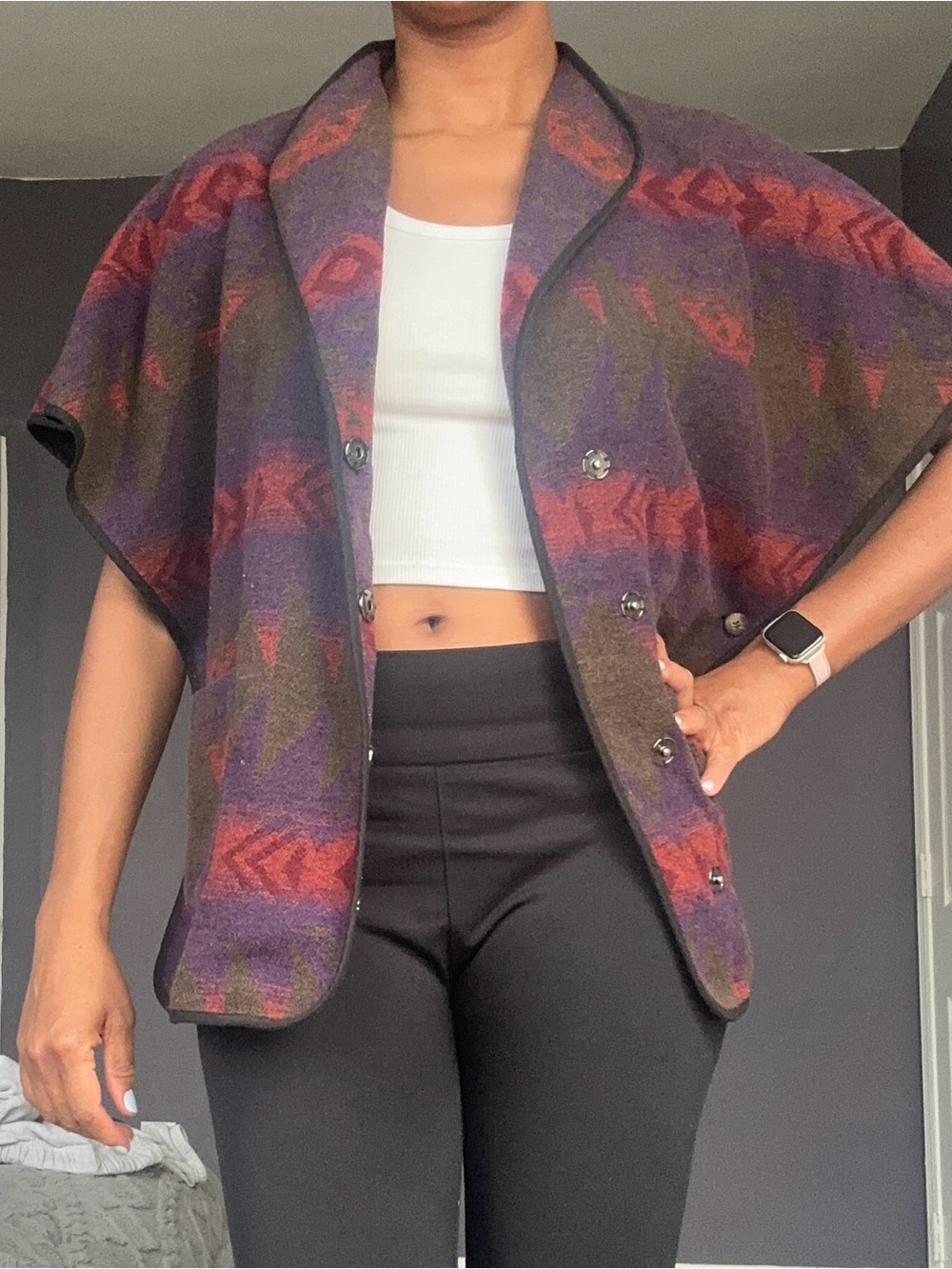 Forever21 Oversized Vest, size S